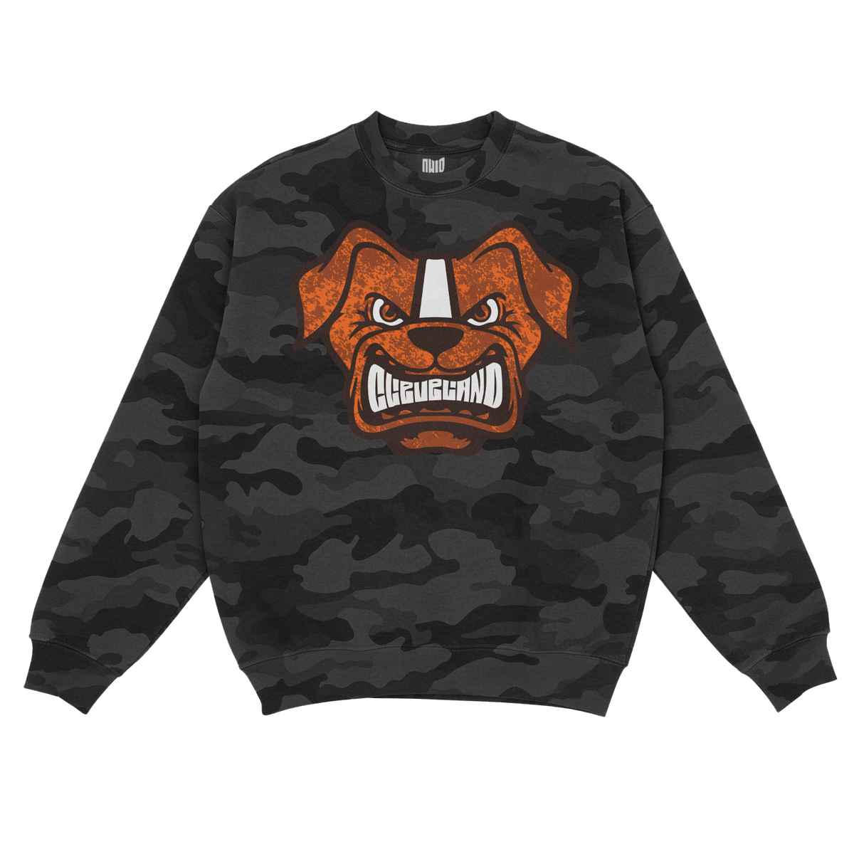 Cleveland Black Camo Sweatshirt
