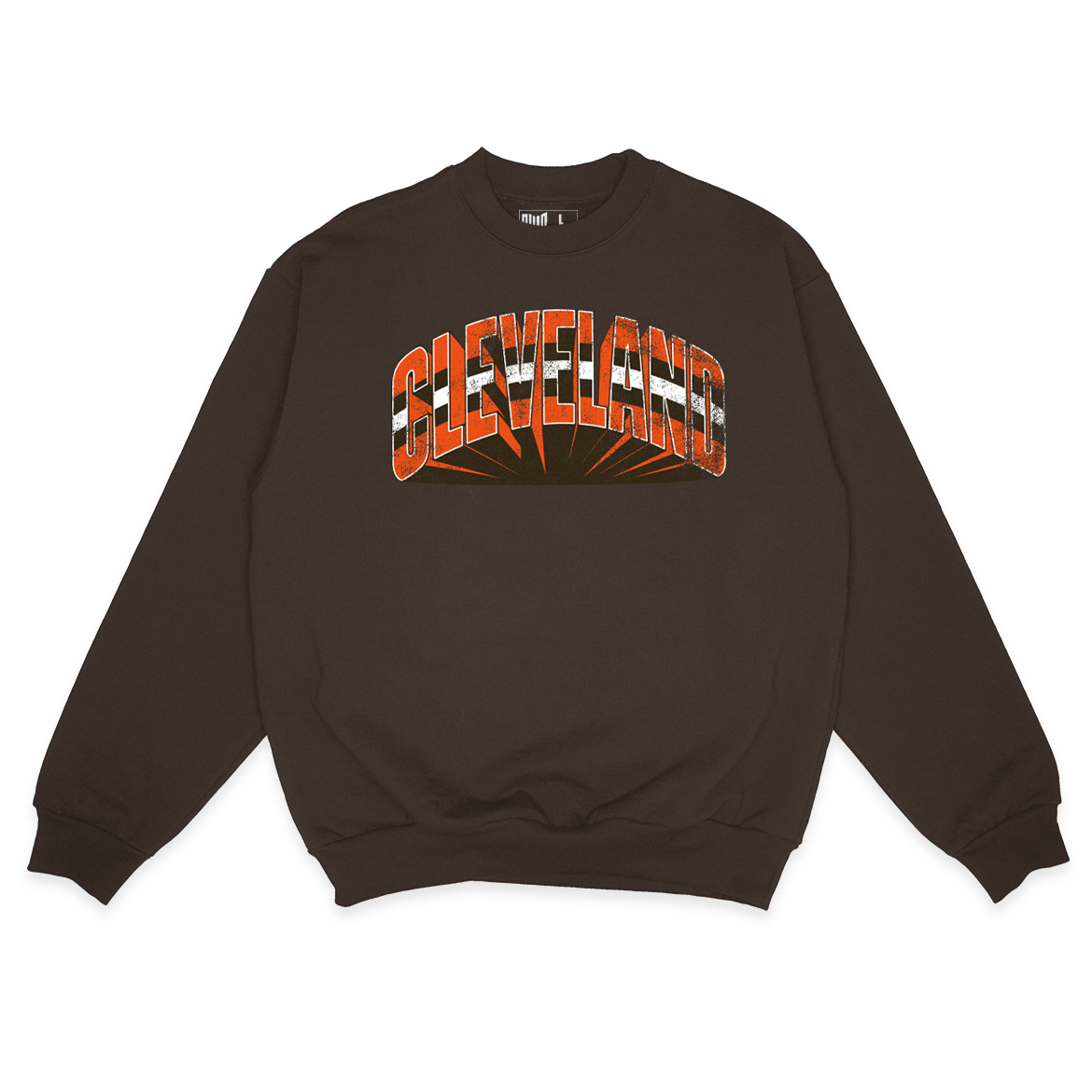 3D Cleveland Sweatshirt (Brown)