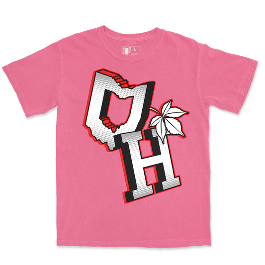 3D OH Neon Pink T-shirt