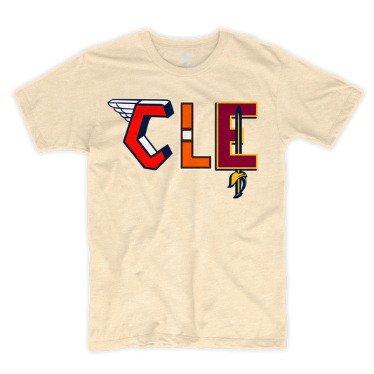 Team CLE Cream T-shirt