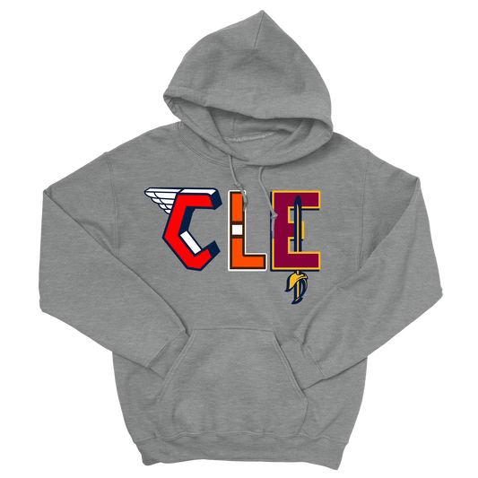 Team CLE Gray Hoodie
