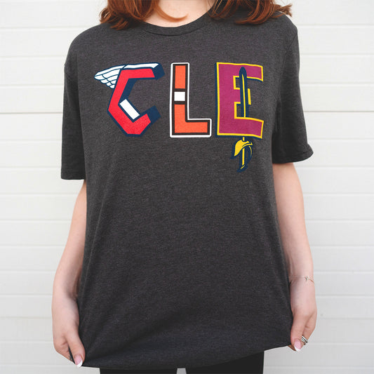 Team CLE Charcoal T-shirt