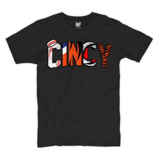 Team Cincy Black T-shirt