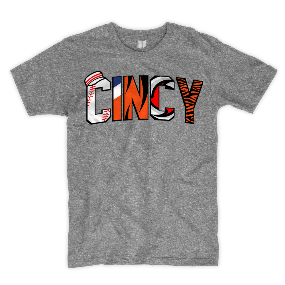 Team Cincy Gray T-shirt