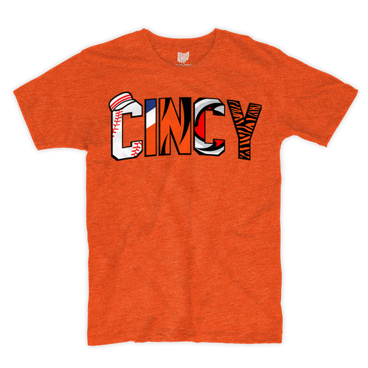 Team Cincy Orange T-shirt