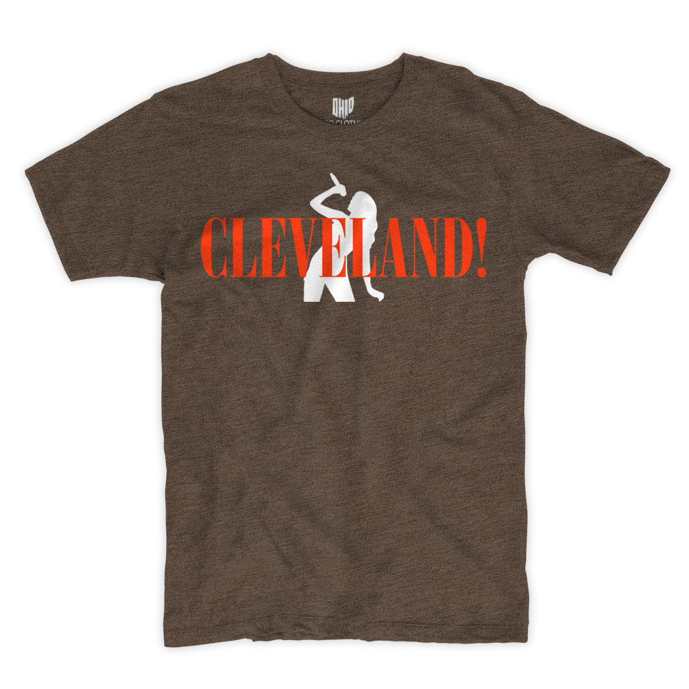 CLEVELAND! T-shirt (Brown)