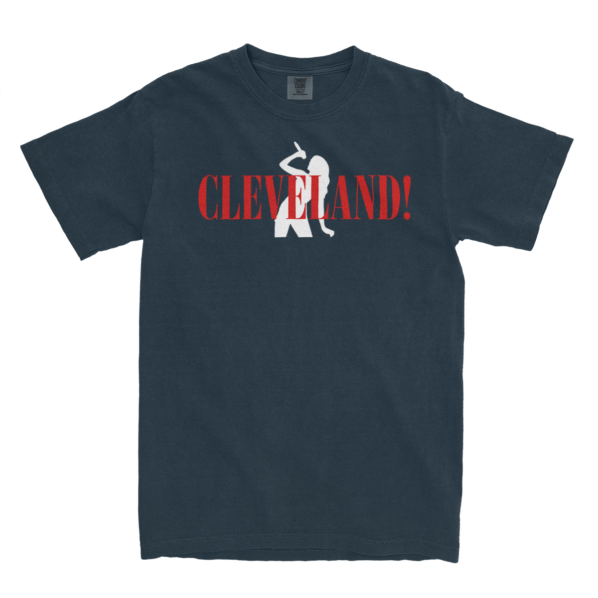 CLEVELAND! T-shirt (True Navy)