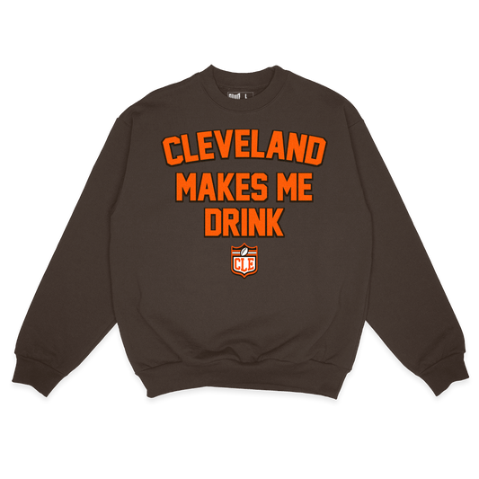Cleveland Drink Brown Sweatshirt