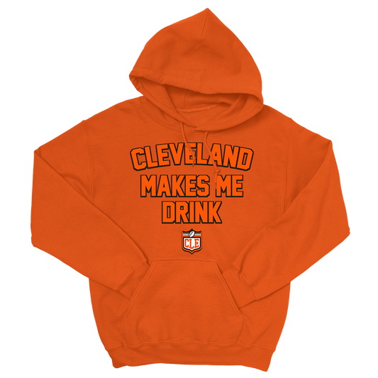 Cleveland Drink Orange Hoodie
