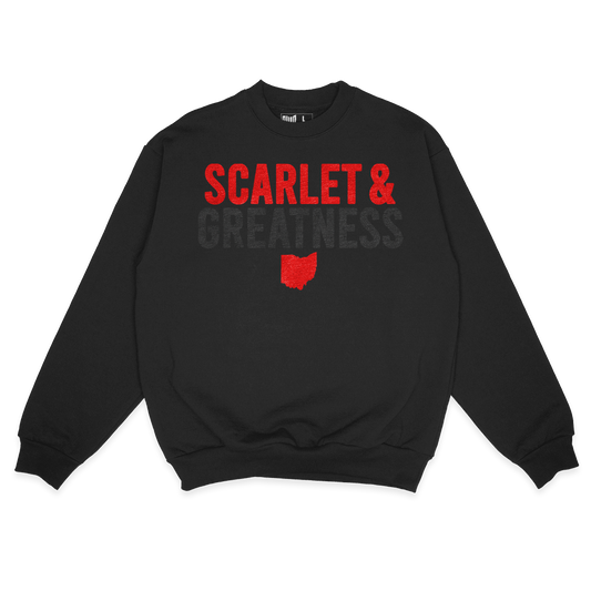 Greatness Black Sweatshirt
