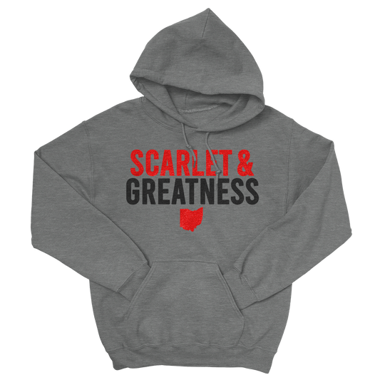 Greatness Heather Gray Hoodie