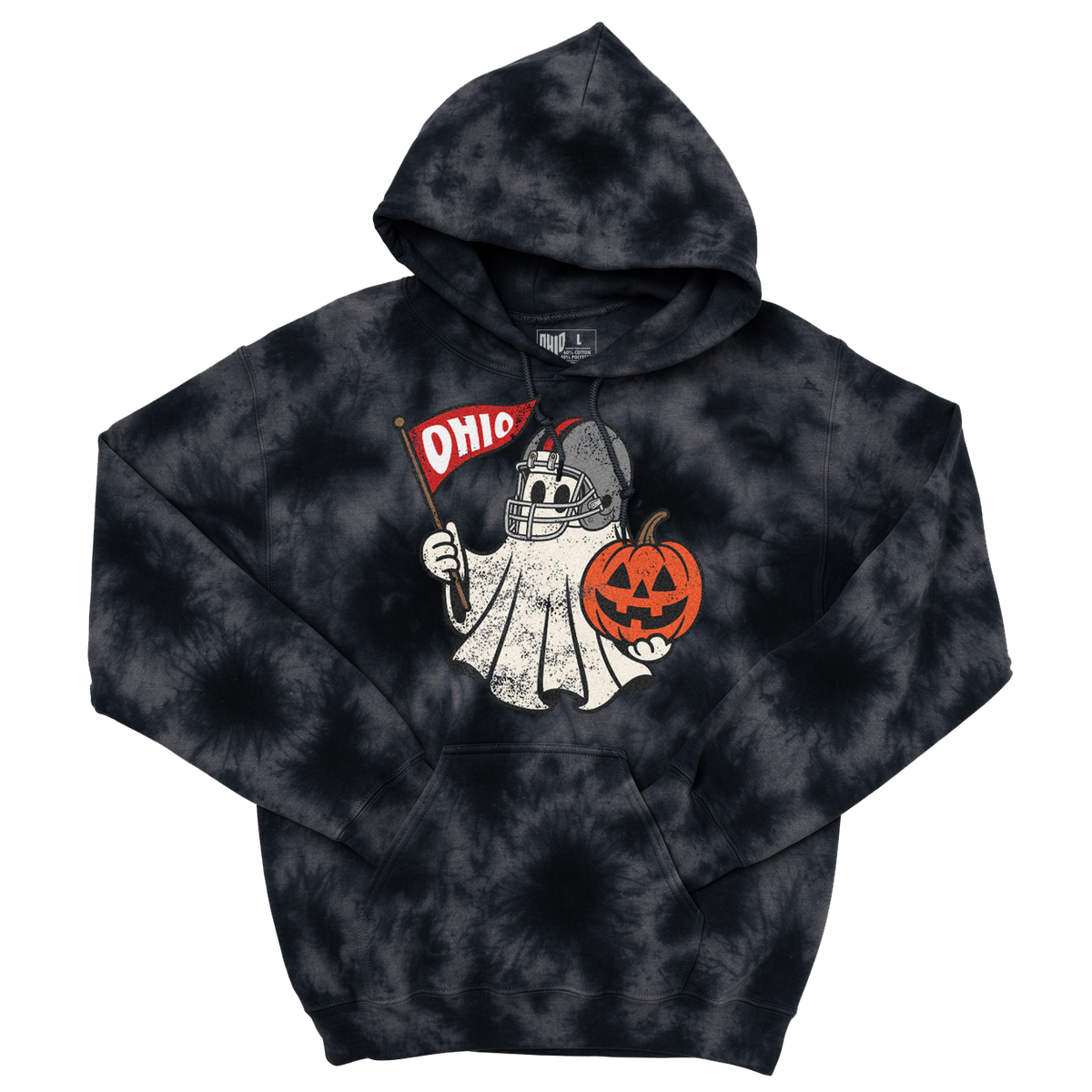 Ghost Hoodie (Tie-dye)