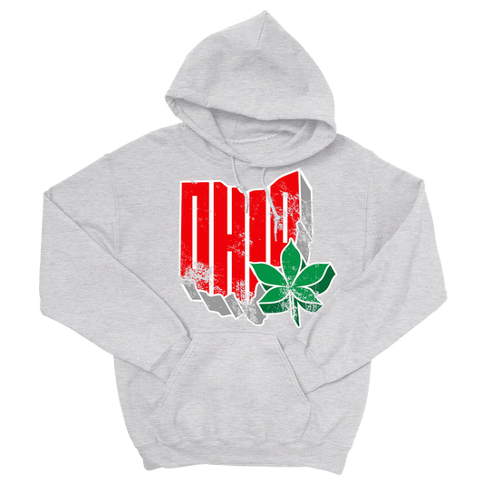 Retro Ohio Ash Hoodie