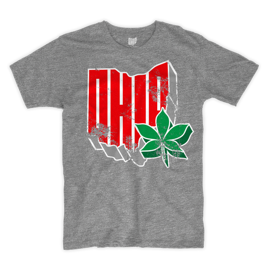 Retro Ohio Gray T-shirt