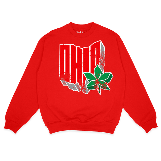 Retro Ohio Red Sweatshirt