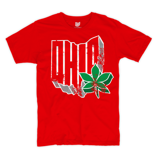 Retro Ohio Red T-shirt