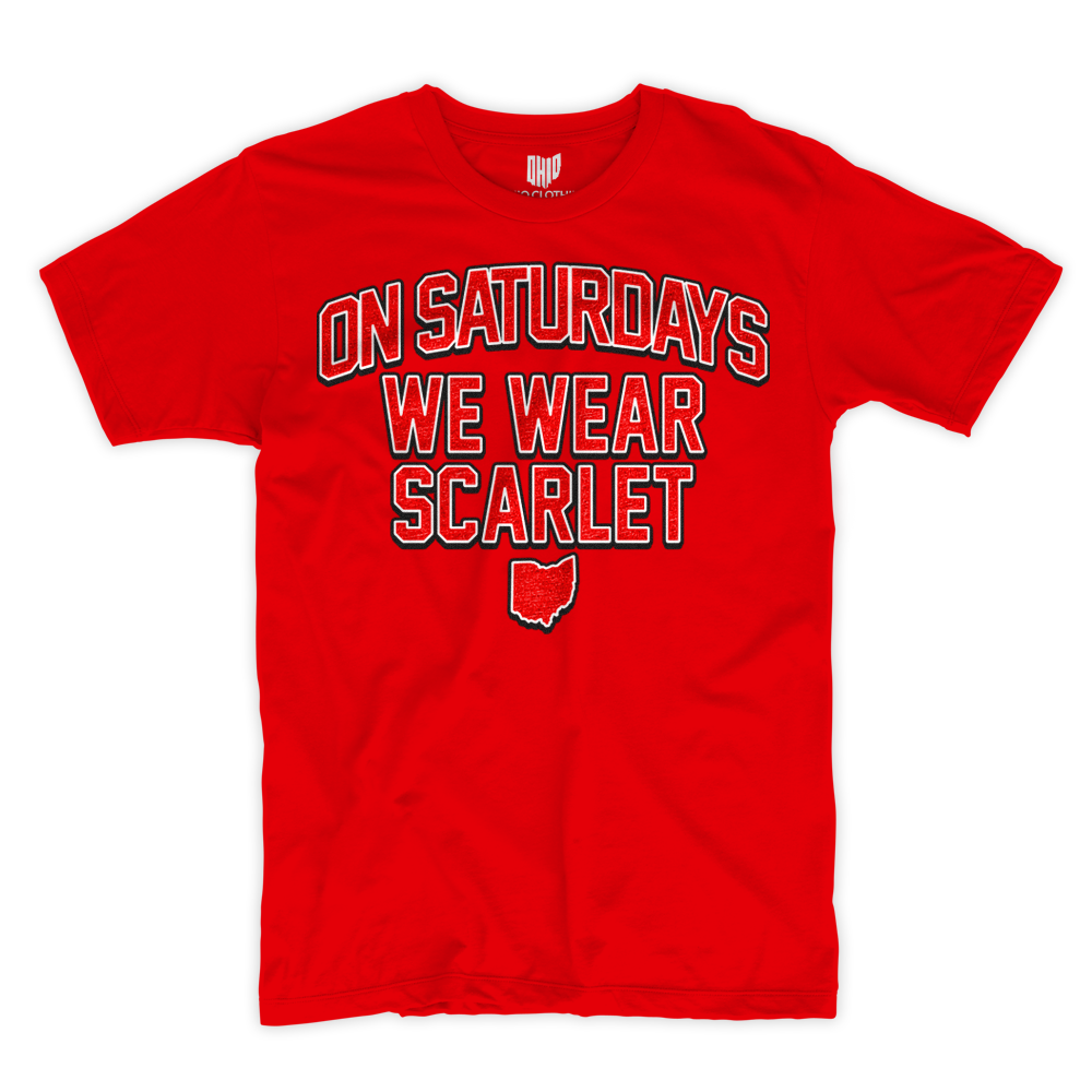 Saturdays T-shirt (Red)