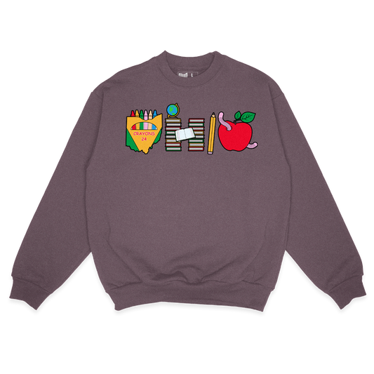 Teacher Eggplant Sweatshirt
