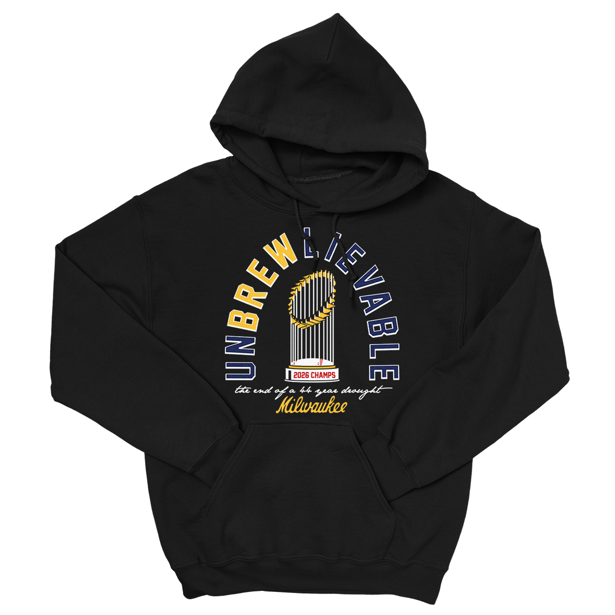Unbrewlievable Hoodie (Black)