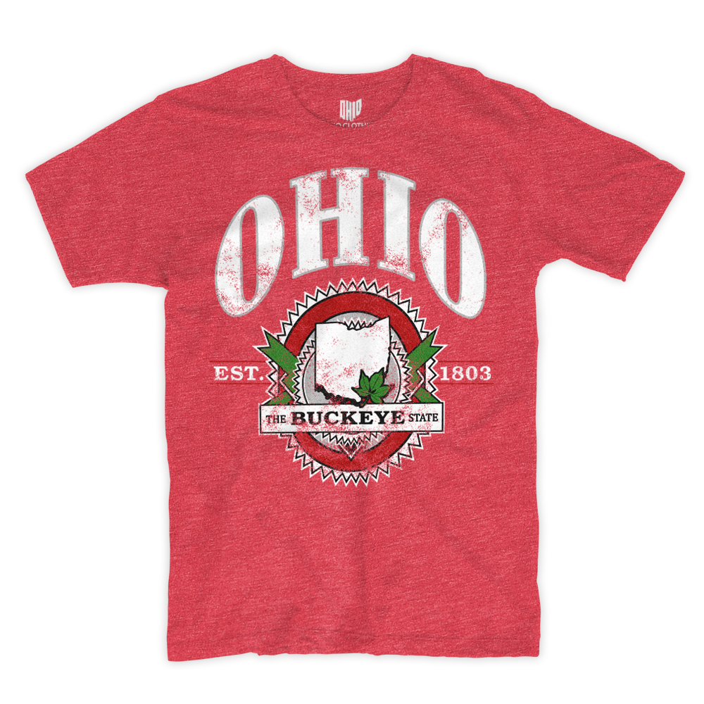 Vintage Ohio T-shirt (Red)