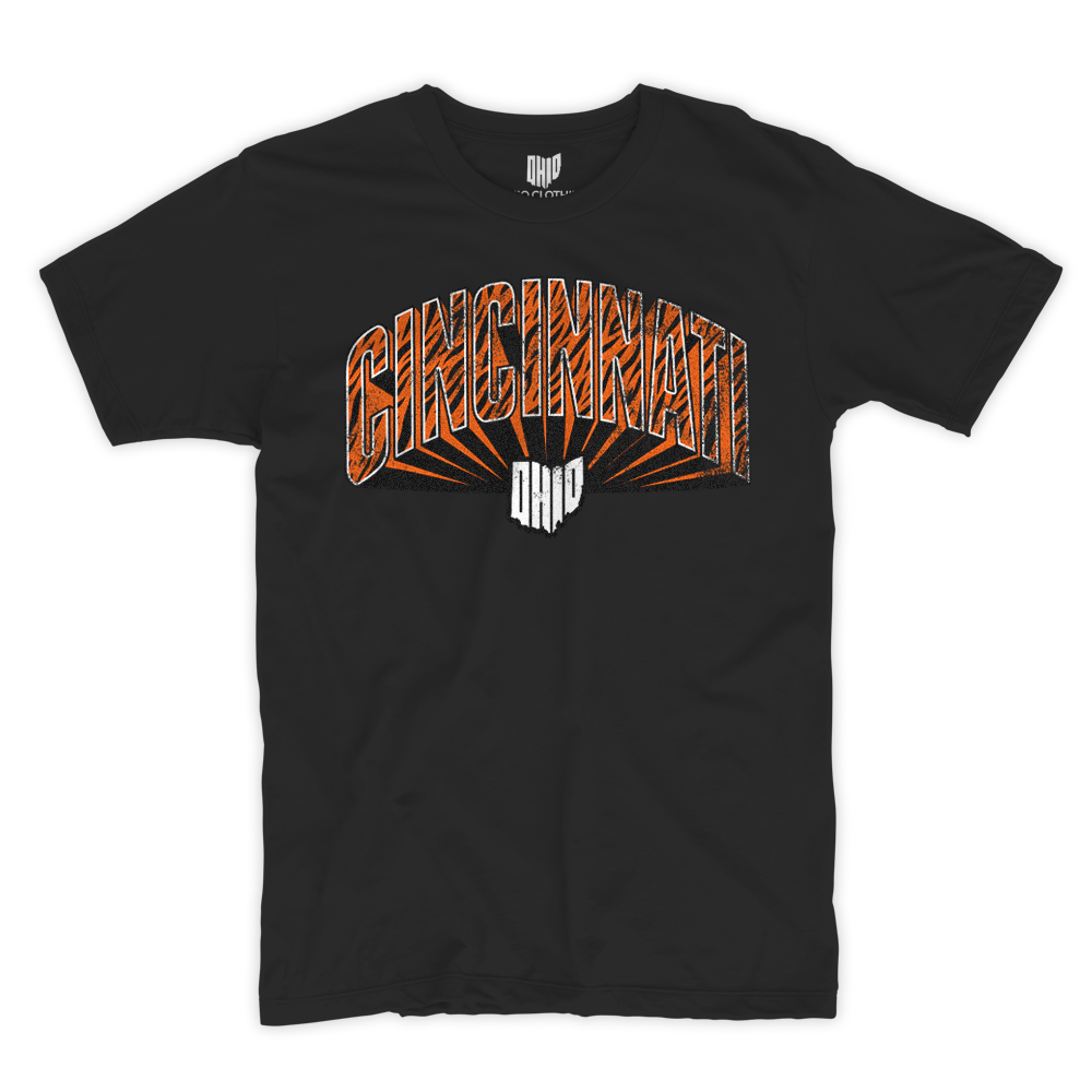 3D Cincinnati T-shirt (Black)