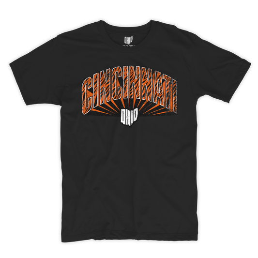 3D Cincinnati T-shirt (Black)