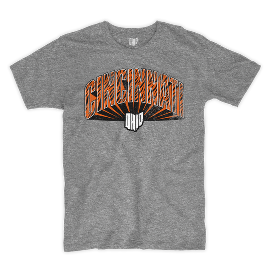 3D Cincinnati T-shirt (Gray)