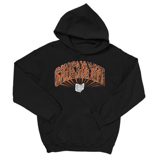 3D Cincinnati Hoodie (Black)