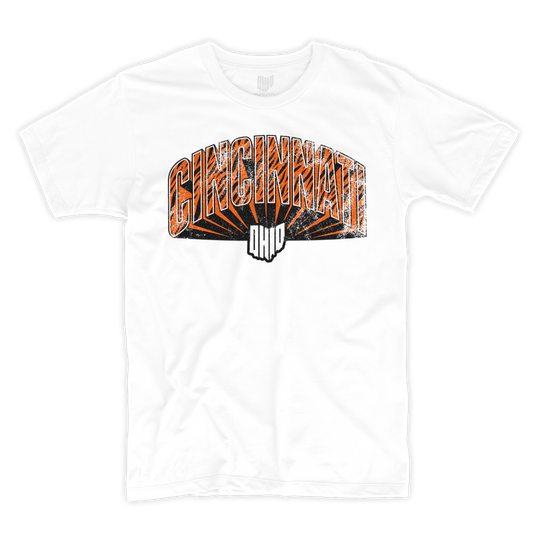 3D Cincinnati T-shirt (White)