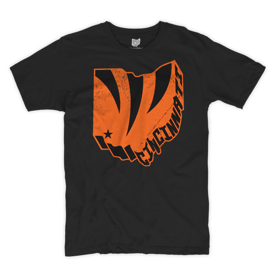 3D Cincy Black T-shirt