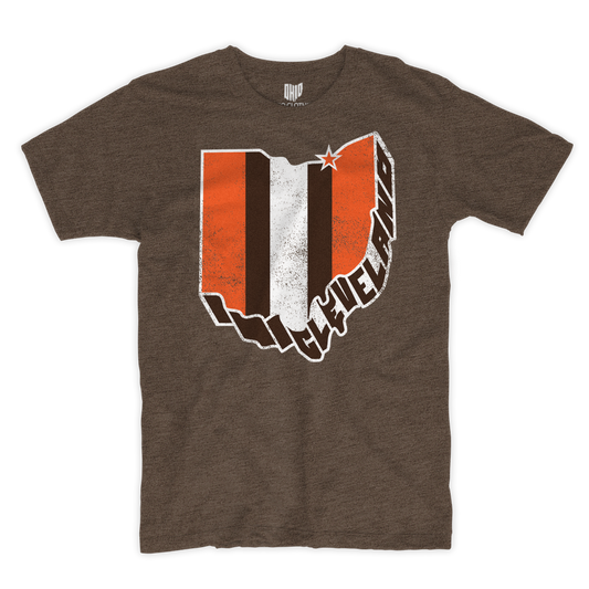 3D Cleveland Brown T-shirt