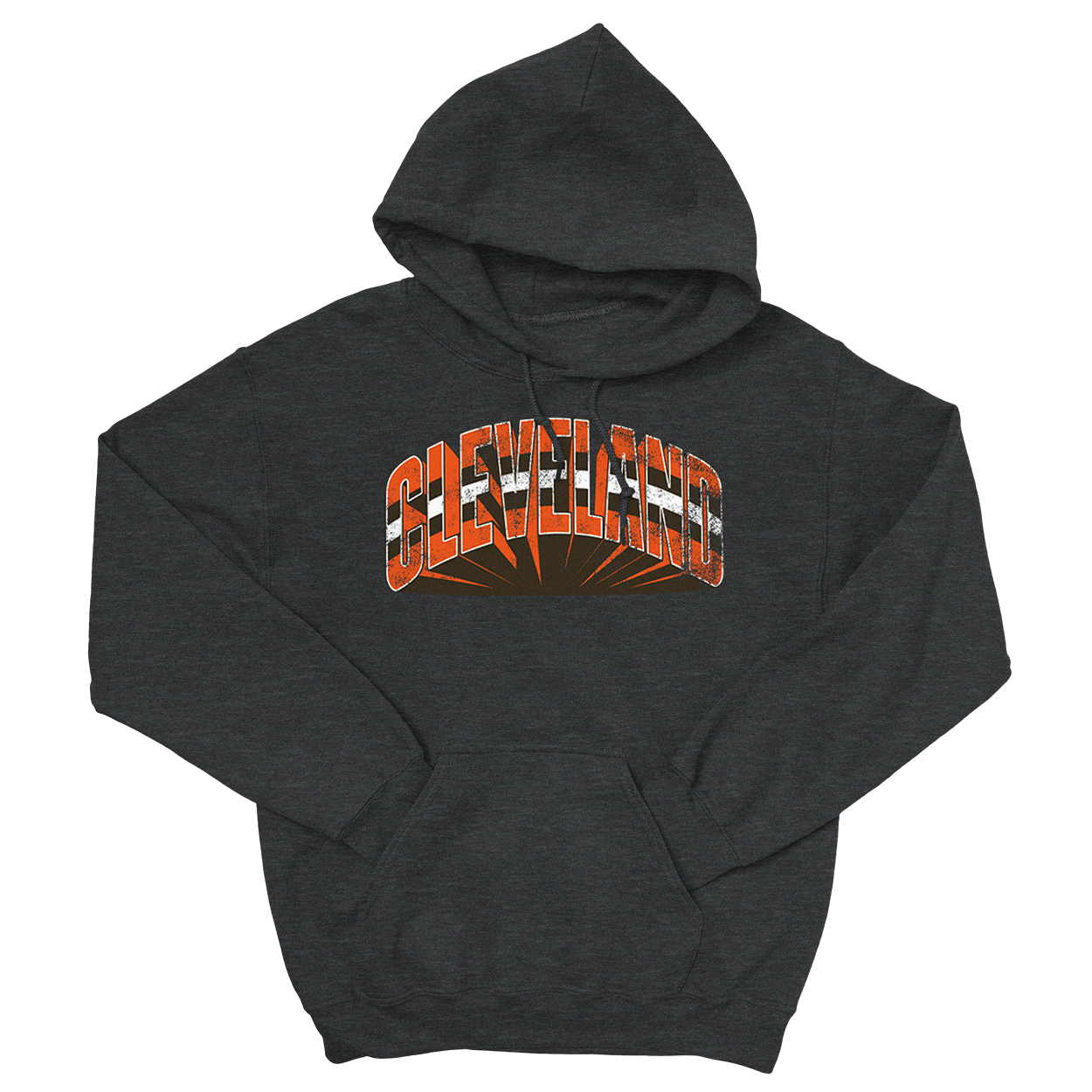 3D Cleveland Hoodie (Charcoal)