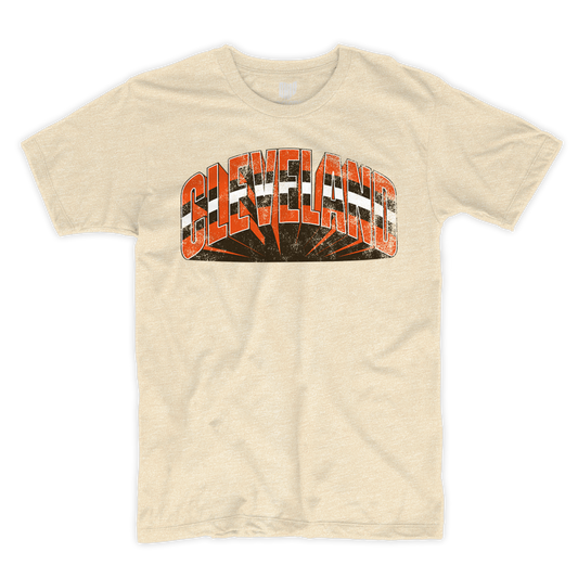 3D Cleveland T-shirt (Oatmeal)