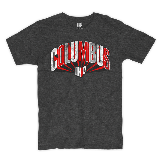 3D Columbus T-shirt (Charcoal)