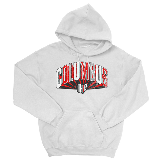 3D Columbus Hoodie (White)