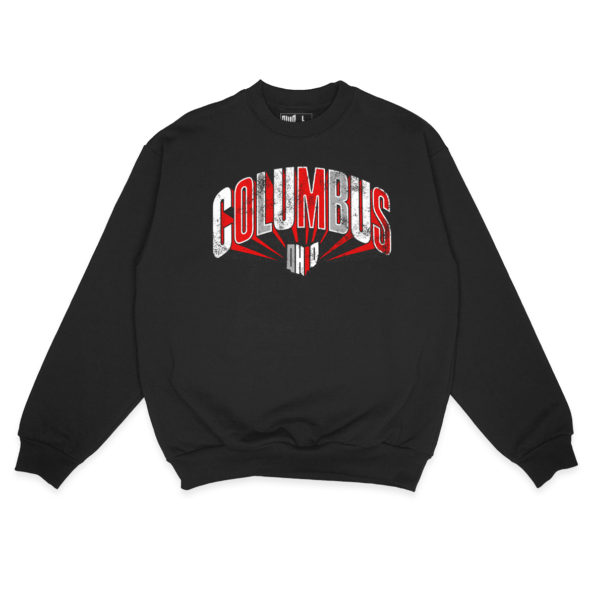 3D Columbus Sweatshirt (Black)