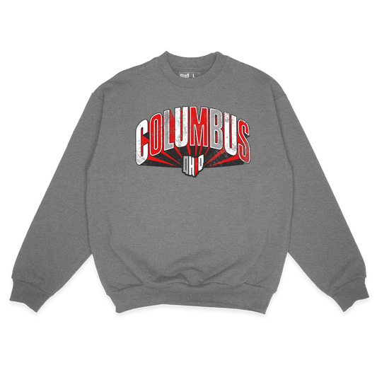 3D Columbus Sweatshirt (Gray)
