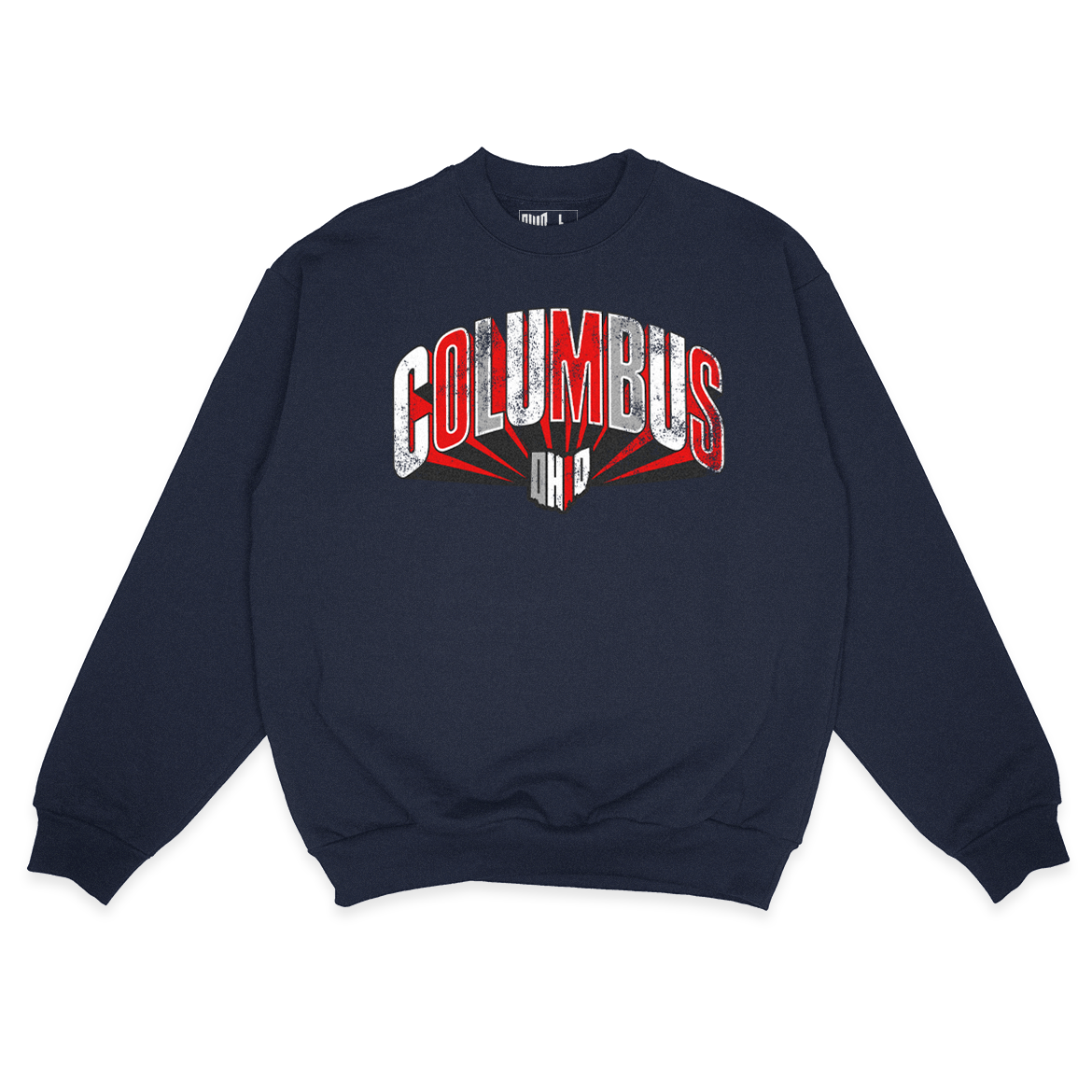 3D Columbus Sweatshirt (Navy)