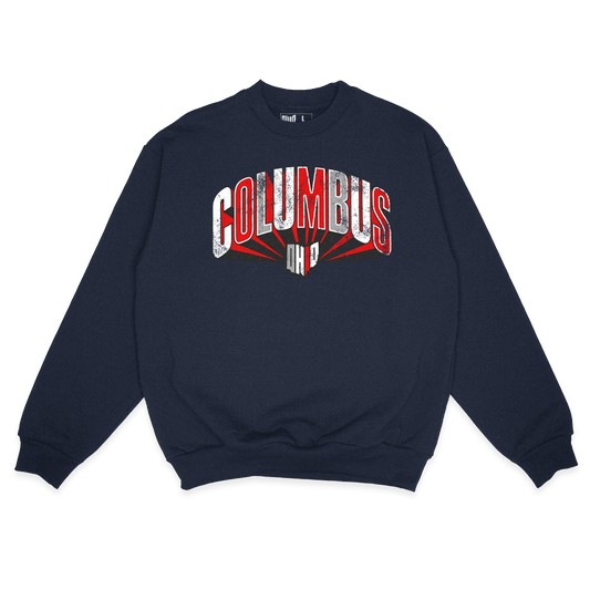 3D Columbus Sweatshirt (Navy)