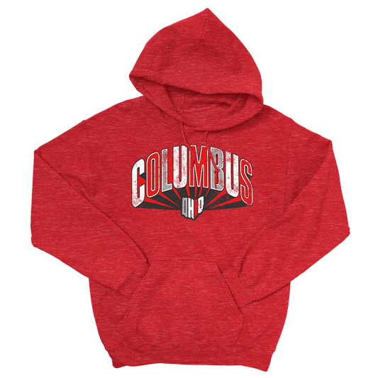 3D Columbus Hoodie (Red)