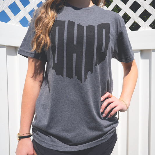Ohio T-shirt (Dark Gray)
