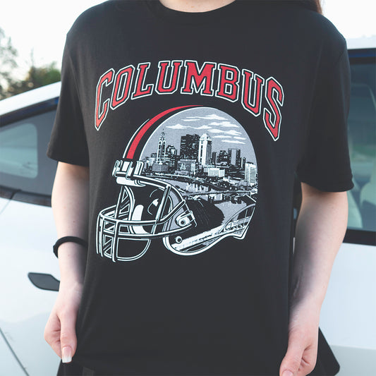 Columbus Helmet T-shirt (Black)
