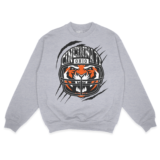 Angry Cincy Ash Sweatshirt