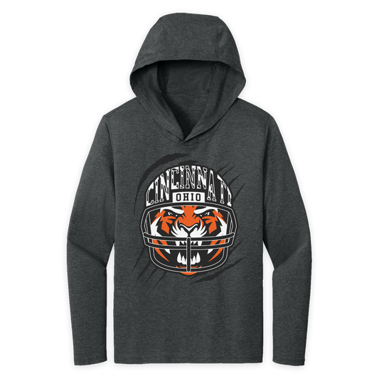 Angry Cincy Charcoal Hoodie