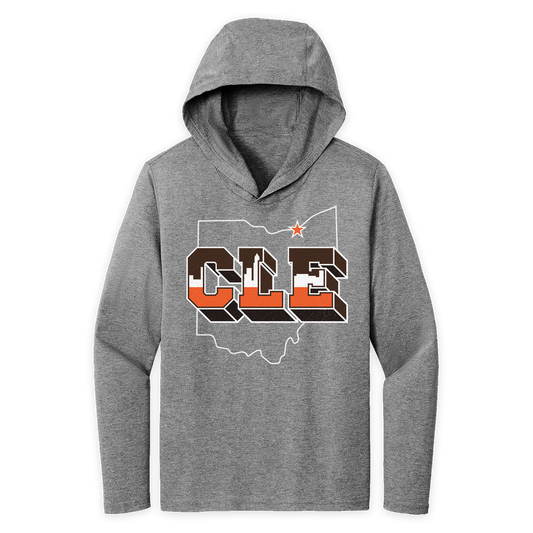 CLE Gray Hoodie