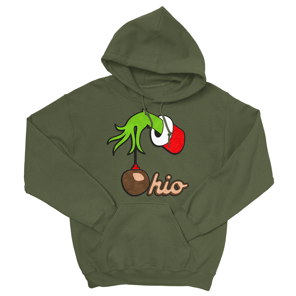 Christmas Hoodie (Army)