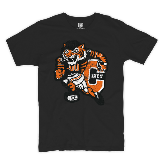 Cincy Varsity T-shirt (Black)
