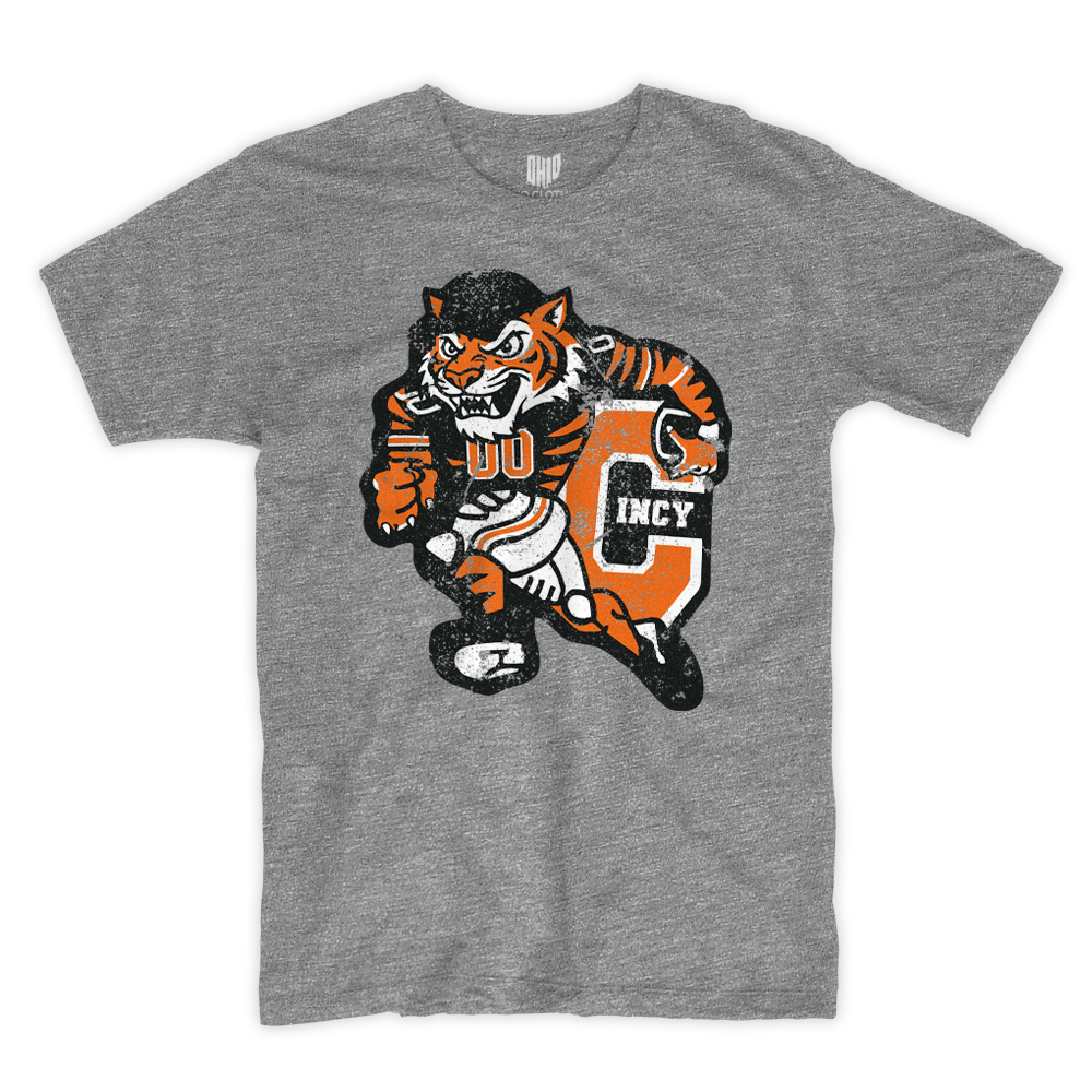 Cincy Varsity T-shirt (Gray)