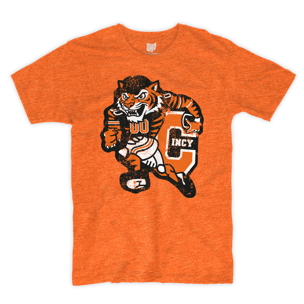 Cincy Varsity T-shirt (Orange)