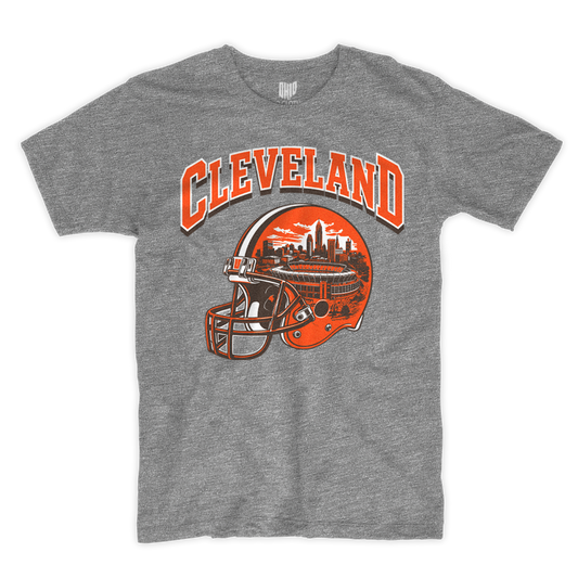 Cleveland Helmet T-shirt (Gray)